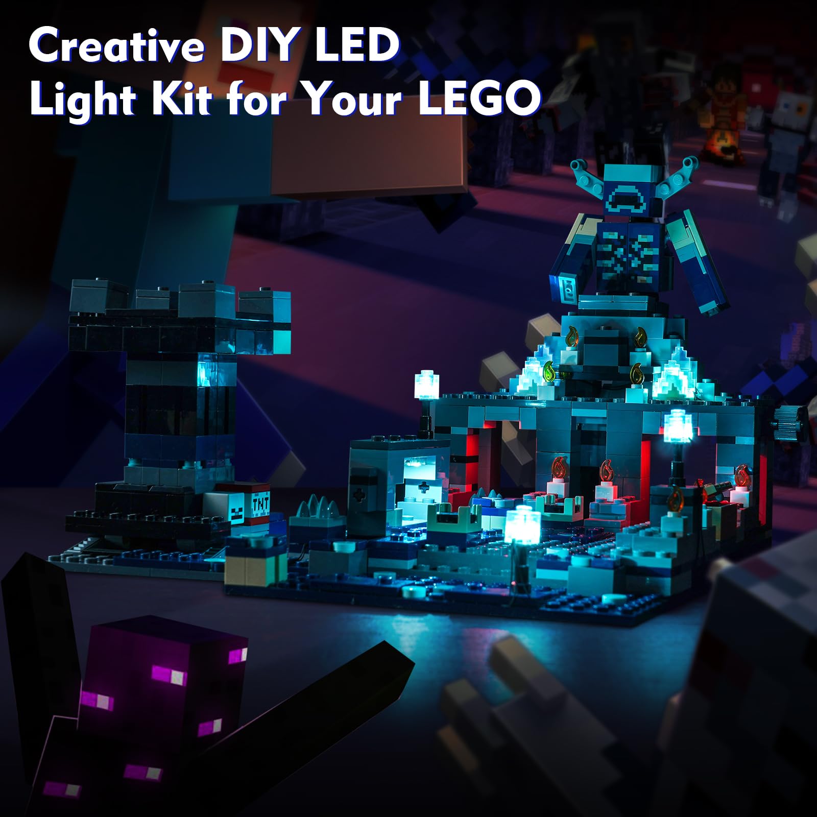 LocoLee light kit display ready setup shows ready for shelf or photo.