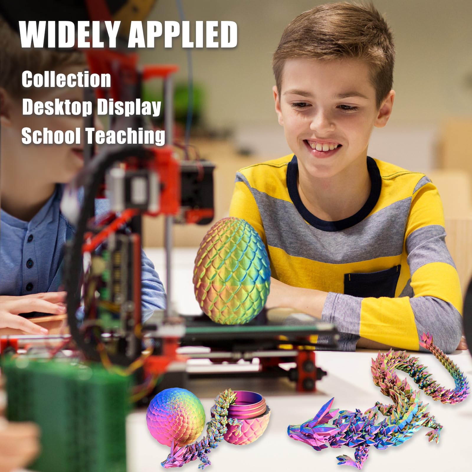 LOCYFENS articulated dragon 12 inch offers flexible posing options.