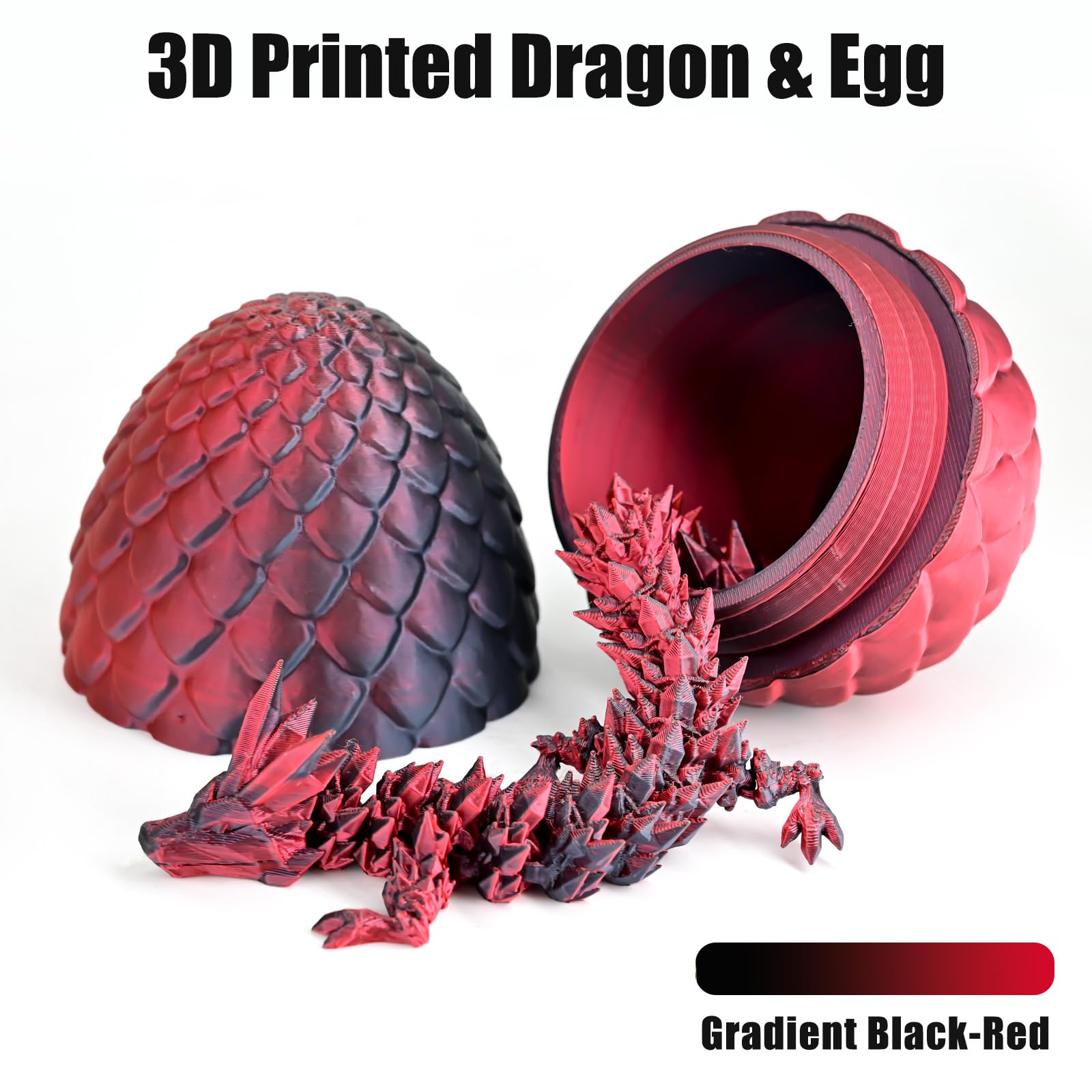 LOCYFENS articulated dragon poseable for dynamic desk setups.