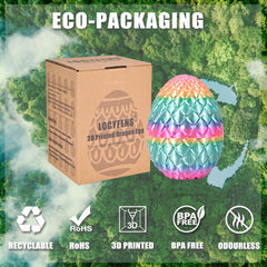 LOCYFENS dragon egg display suited for classrooms and learning.