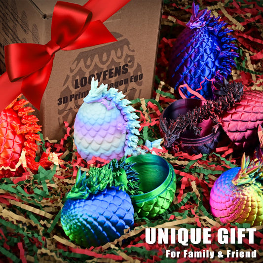 LOCYFENS dragon egg color varieties show vibrant hues for playful sensory fun.