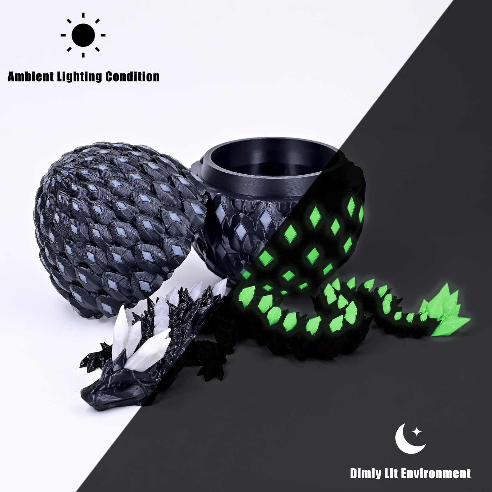 LOCYFENS poseable dragon figure for imaginative play