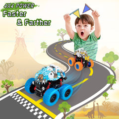 LODBY dinosaur trucks 360-stunt rotation showcases exciting tricks.