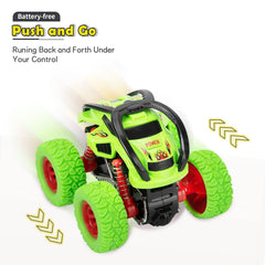 LODBY Push-and-Go stunt cars in action for quick, hands-on play.
