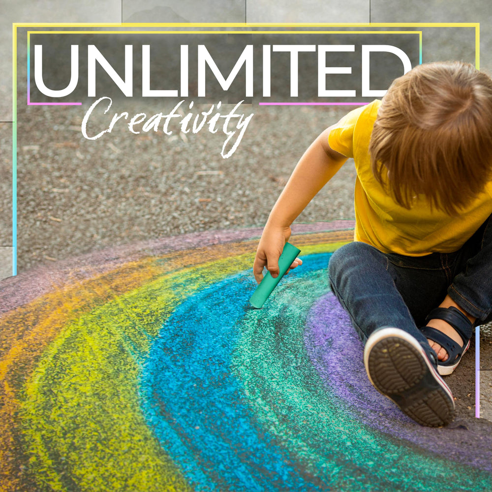 Bulk set makes a versatile gift for budding artists and family activities.