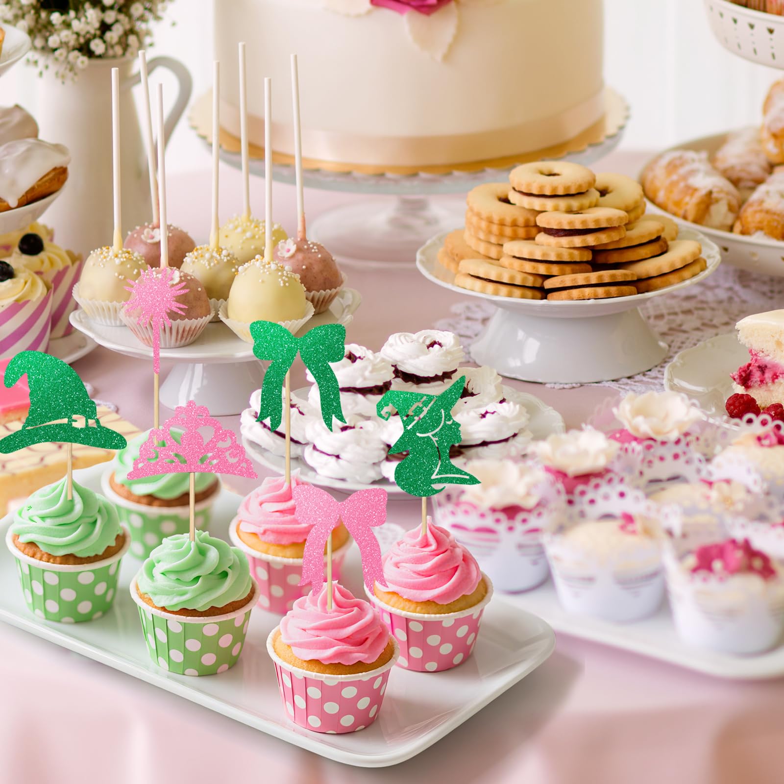 Loghohu 24pcs wicked birthday decorations offer effortless party styling