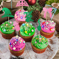 Loghohu preassembled cupcake toppers save time during quick Halloween dessert setup