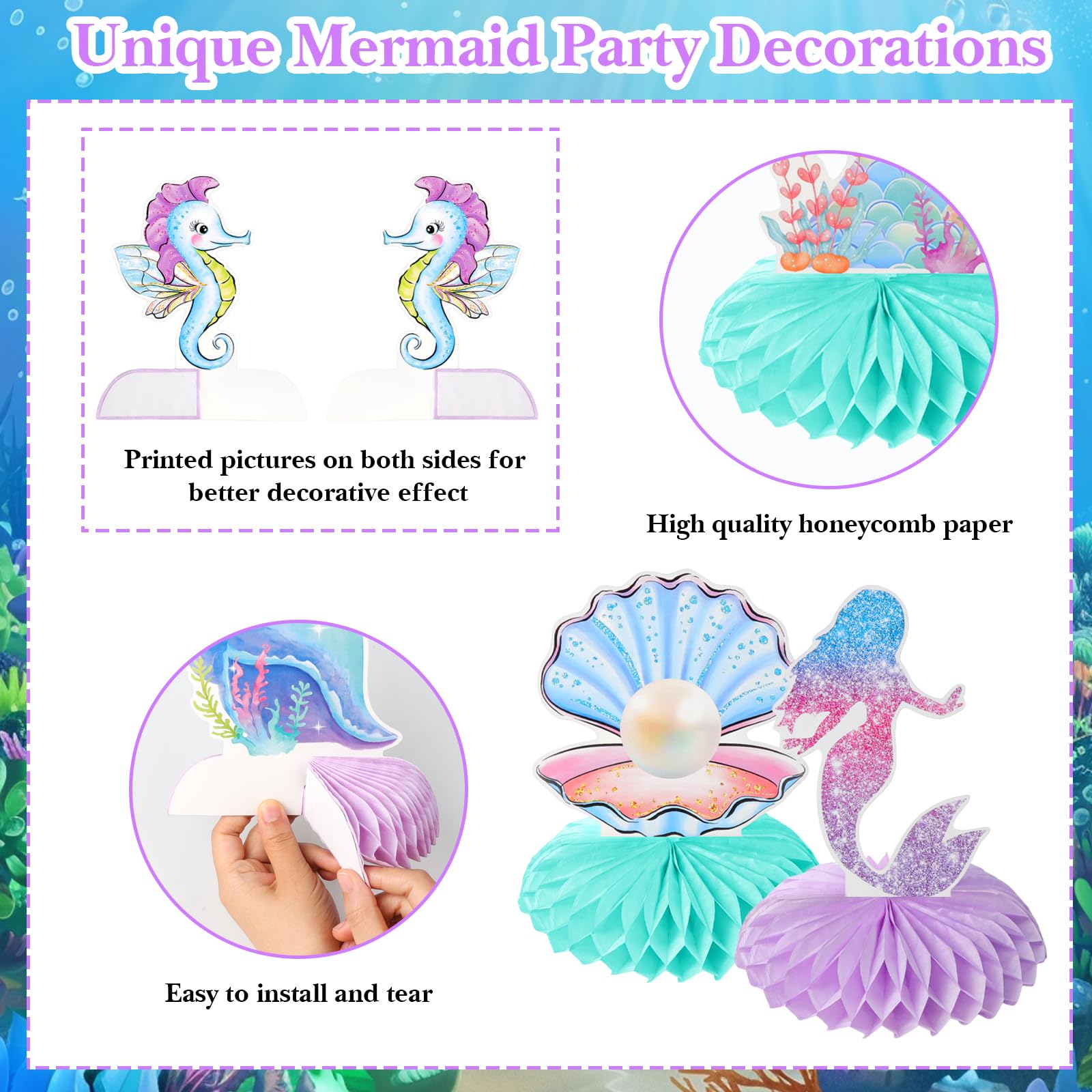 Loghohu under-the-sea table decor 1 elevates nautical vibes on any party table