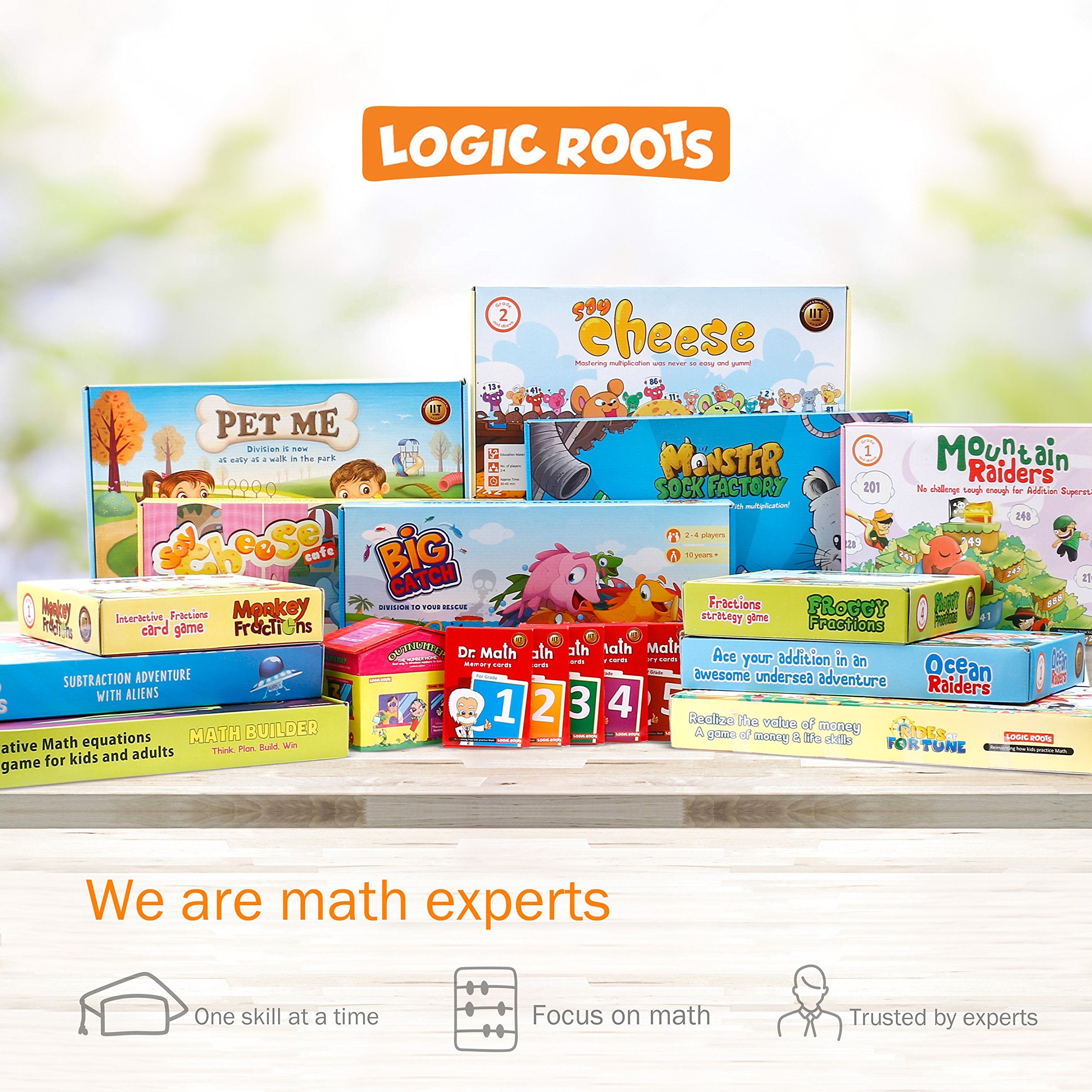 Logic Roots Monster Sock Factory variation 08: ideal gift for math-loving families.