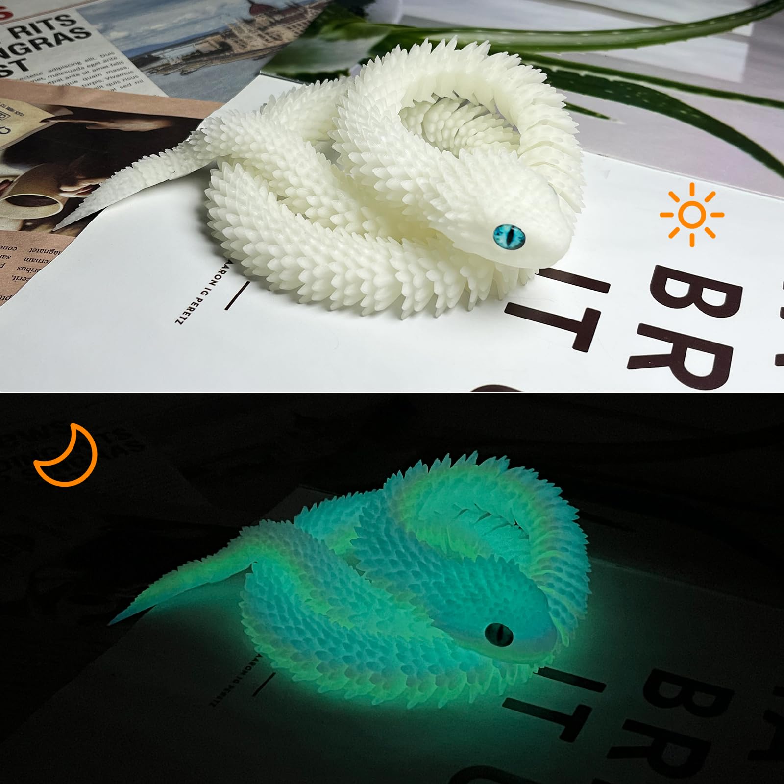 Lohoee flexible 3D printed animal offers sensory enjoyment.