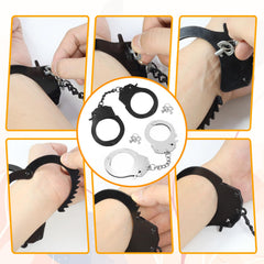 Lohoee handcuffs prop for Halloween and costume scenes.