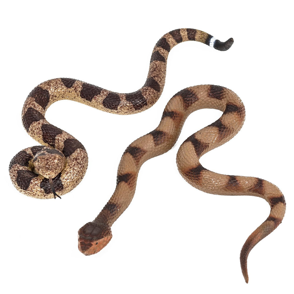 Lohoee realistic snake toy 2-pack in package display for pranks.