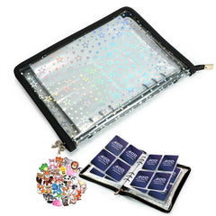 Loiuvos 4-pocket card binder cover shows your collection clearly for display.