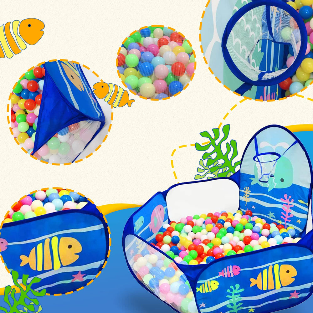 LOJETON Ball Pit 4ft diameter supports collaborative indoor play.