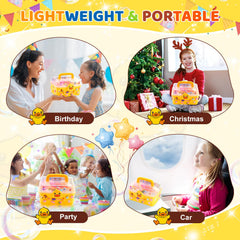 Lokuc Duck Theme Nano Tape Bubble Kit storage box keeps supplies organized after play.