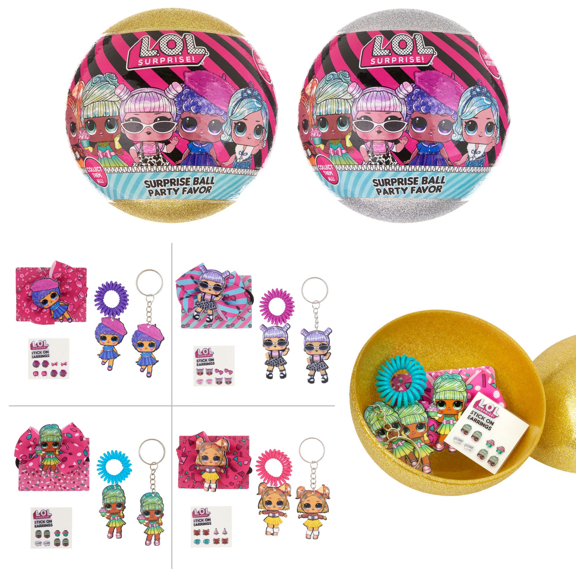 L.O.L. Surprise! Kids enjoy unboxing and swapping accessories at parties.