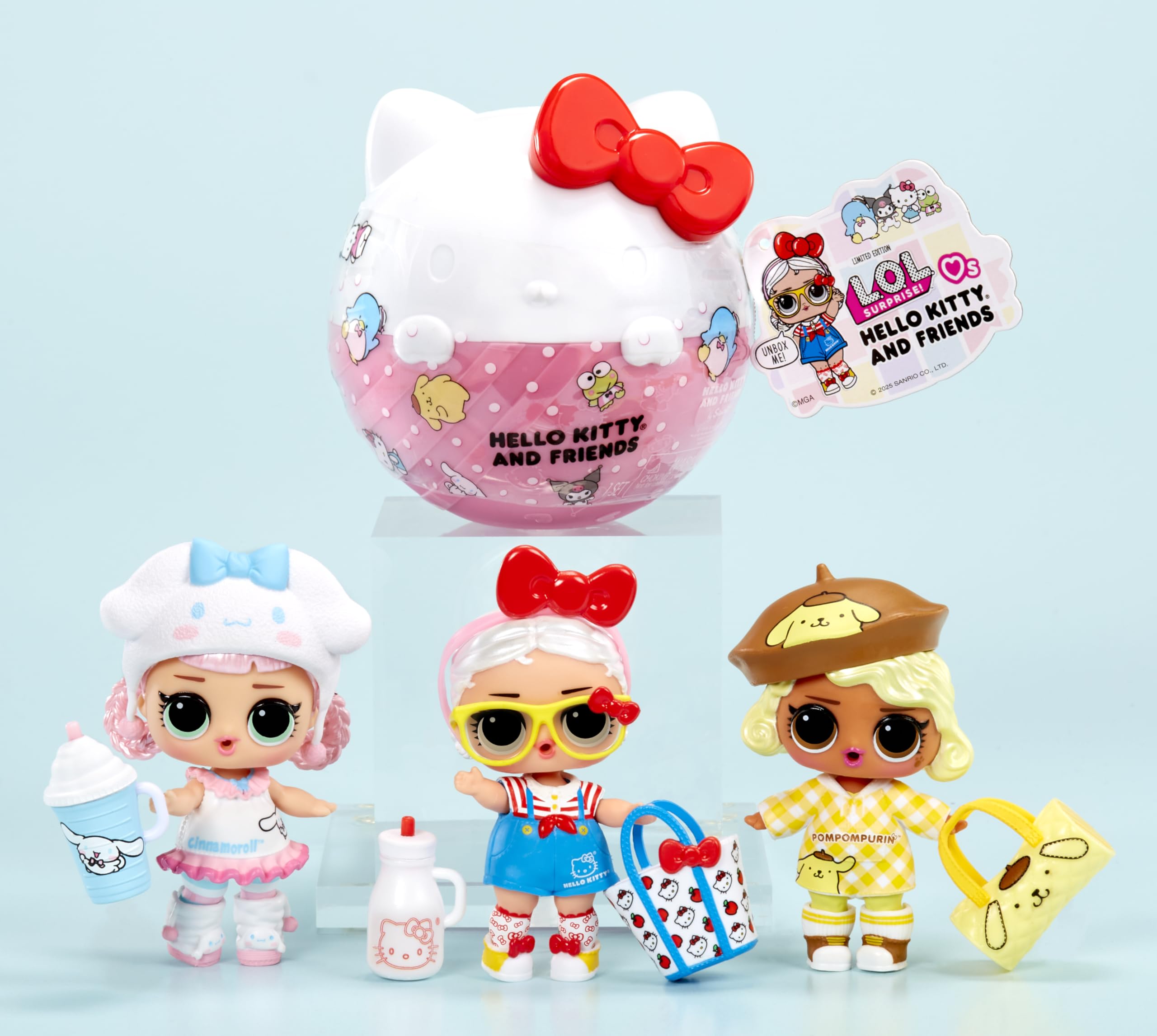 LOL Surprise Hello Kitty Tot doll, perfect for imaginative storytelling and gifting