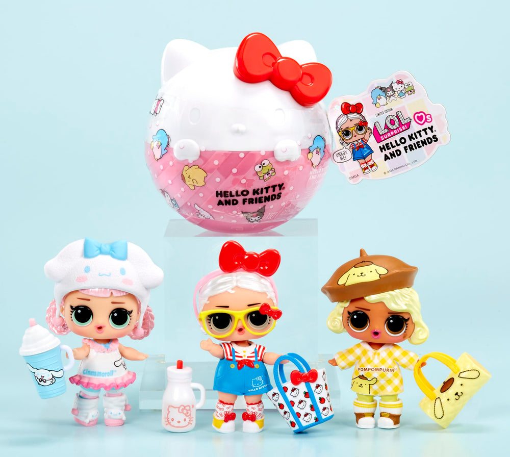 LOL Surprise Hello Kitty Tot doll, perfect for imaginative storytelling and gifting