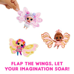 L.O.L. Surprise! Fairies Tots fashion accessories for complete fairy look.