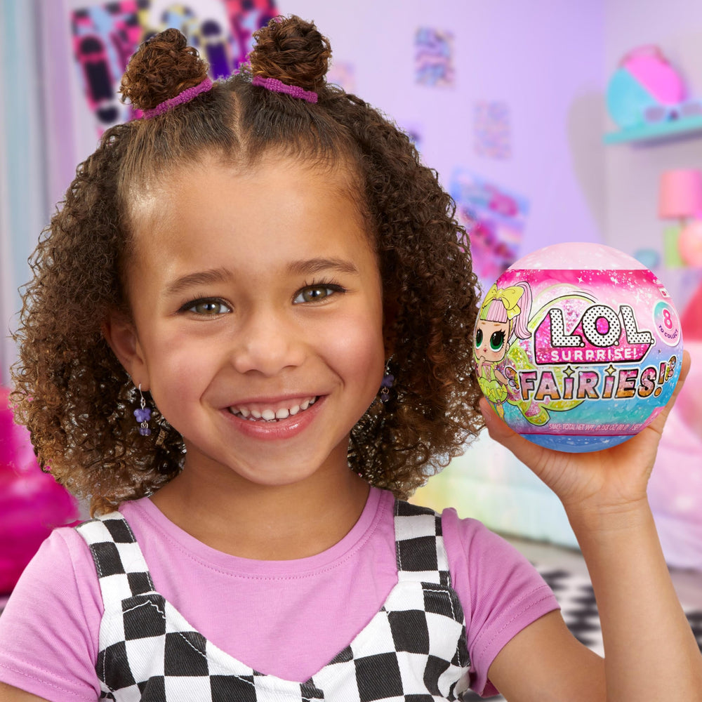 L.O.L. Surprise! Fairies Tots collect all 8 dolls for a complete set.