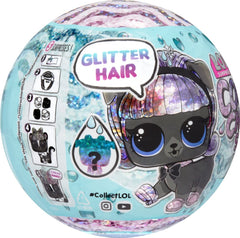 LOL Surprise Glitter Color Change Pets bottle image showing feeding action for color-change fun.