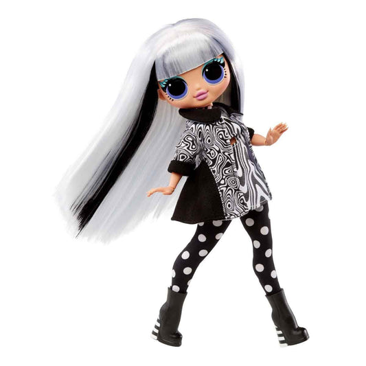 L.O.L. Surprise Groovy Babe doll front view showing poseable articulation for imaginative play