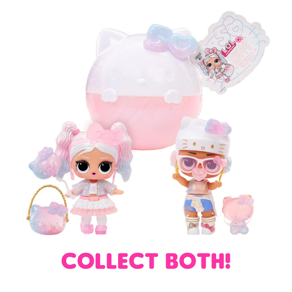 LOL Surprise Hello Kitty Crystal Cutie sticker—collectible decoration for stories.