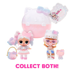LOL Surprise Hello Kitty Crystal Cutie sticker—collectible decoration for stories.