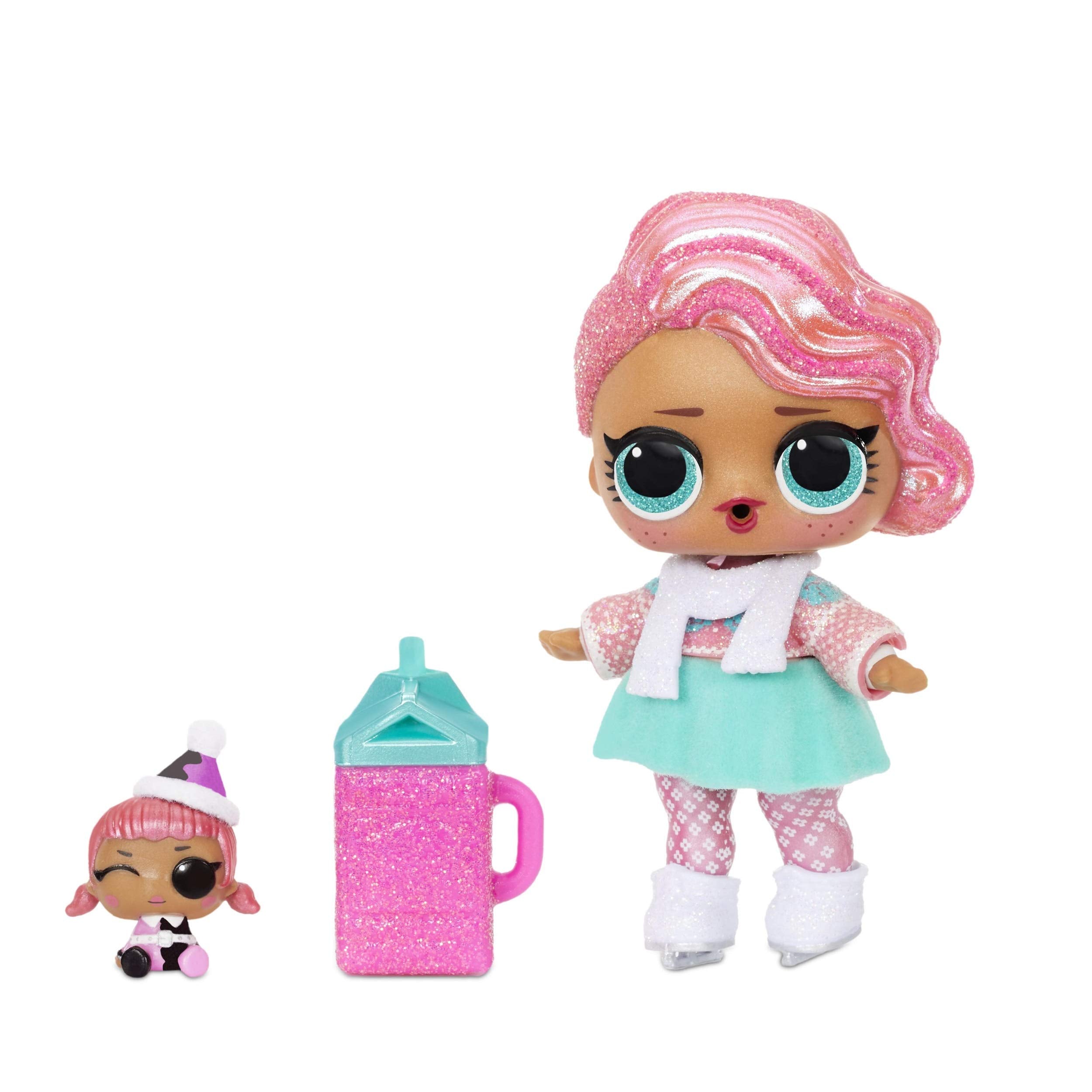Feed or bathe the LOL Surprise doll to reveal a water surprise.