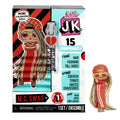 L.O.L. Surprise! JK MC Swag mini doll with real hair for creative dress-up play.