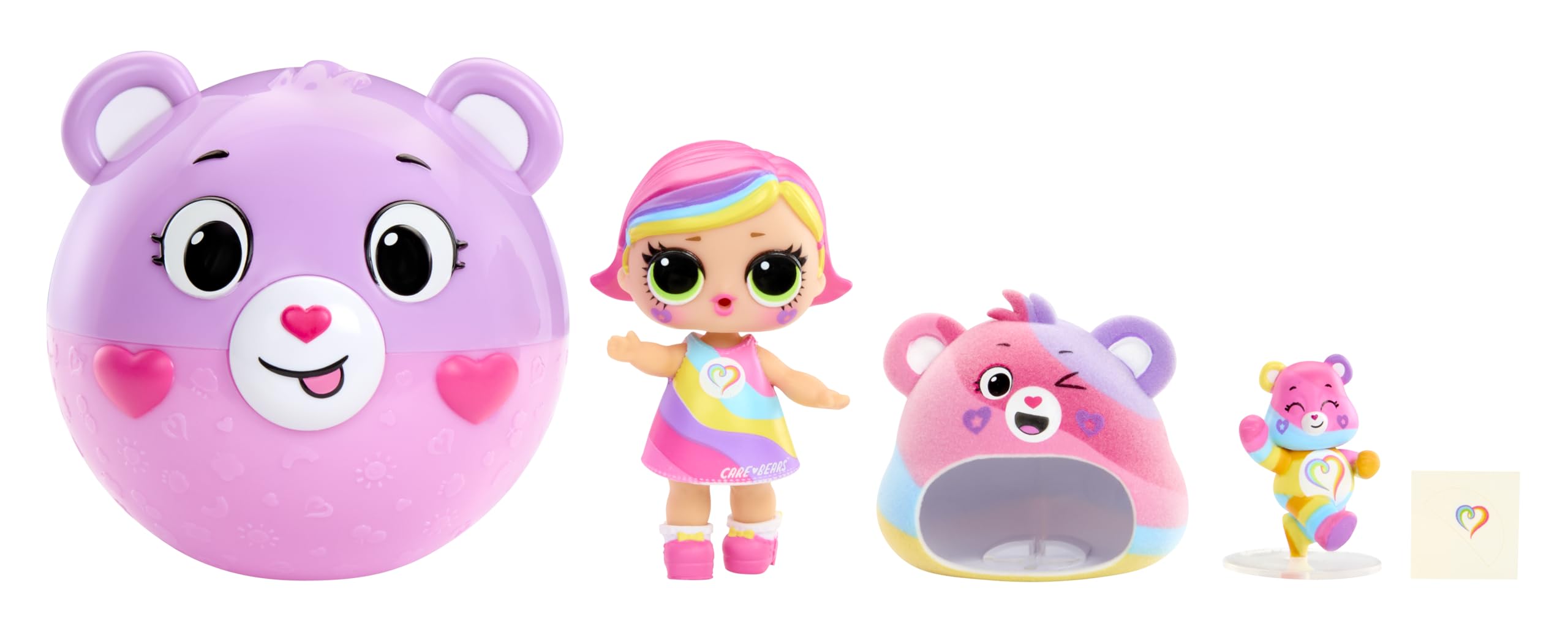LOL Surprise Loves Care Bears Tots accessories, vibrant styling for mix-and-match fun