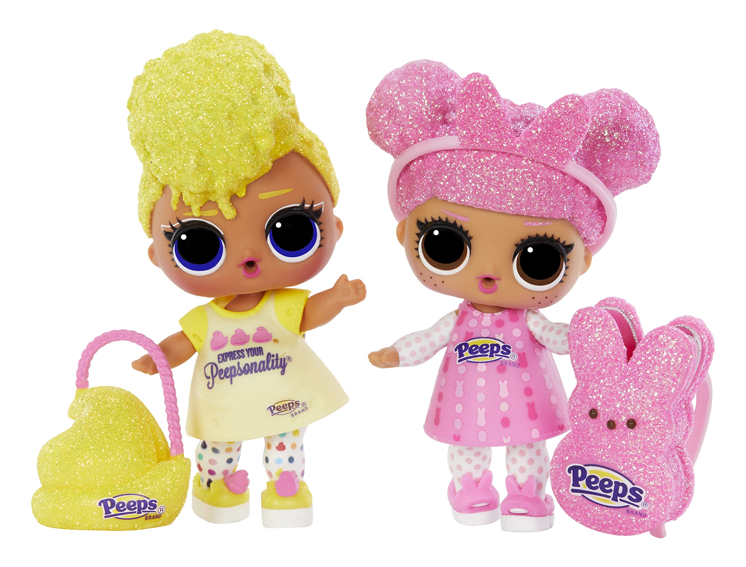 L.O.L. Surprise Loves Mini Sweets Peeps Cute Bunny sticker for customizing your story.