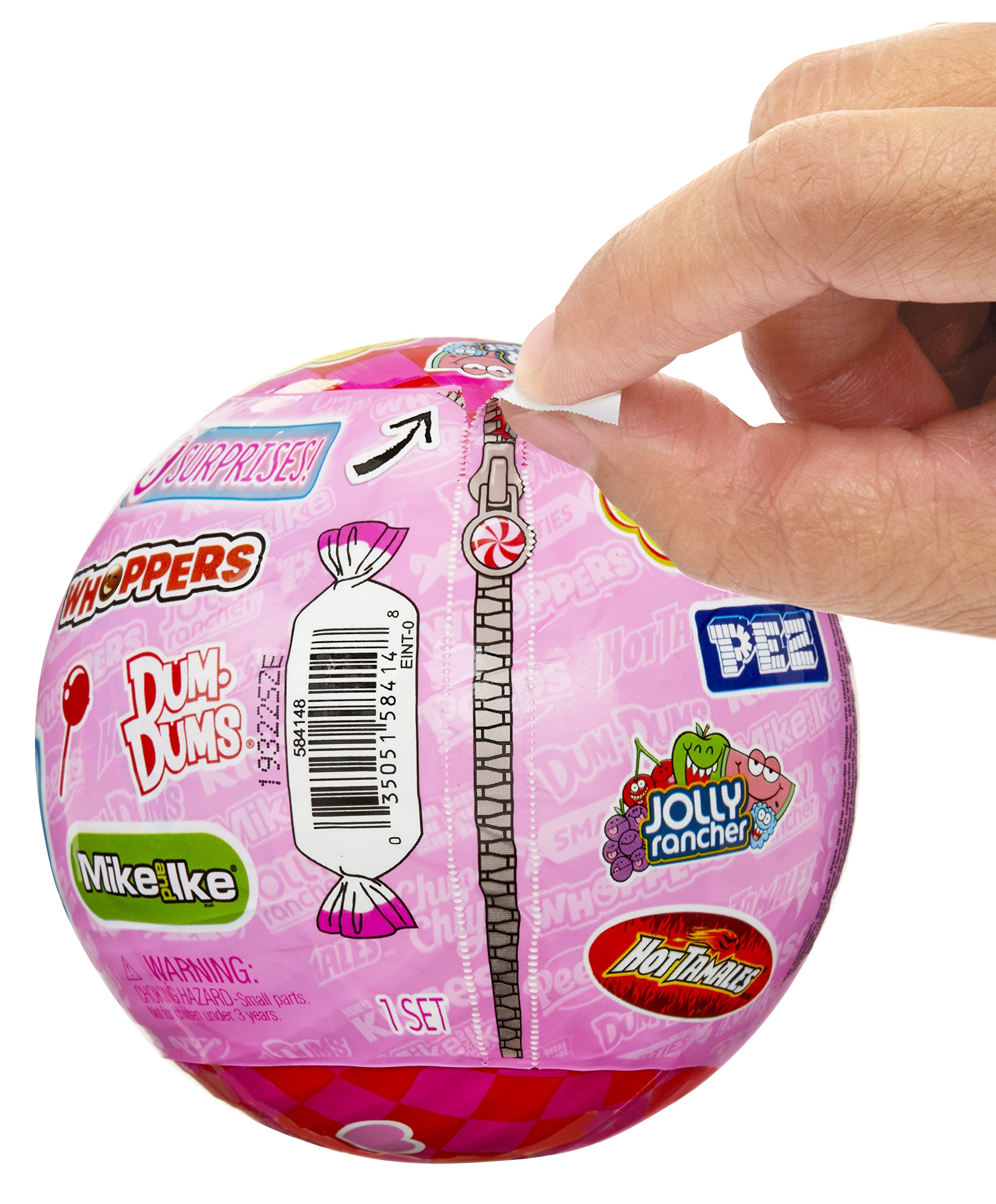 L.O.L. Surprise Loves Mini Sweets packaging with bright candy branding.