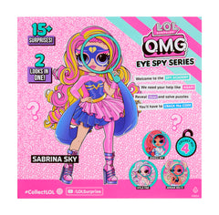 LOL Surprise! OMG Eye Spy packaging clues guide the reveal for curious kids.