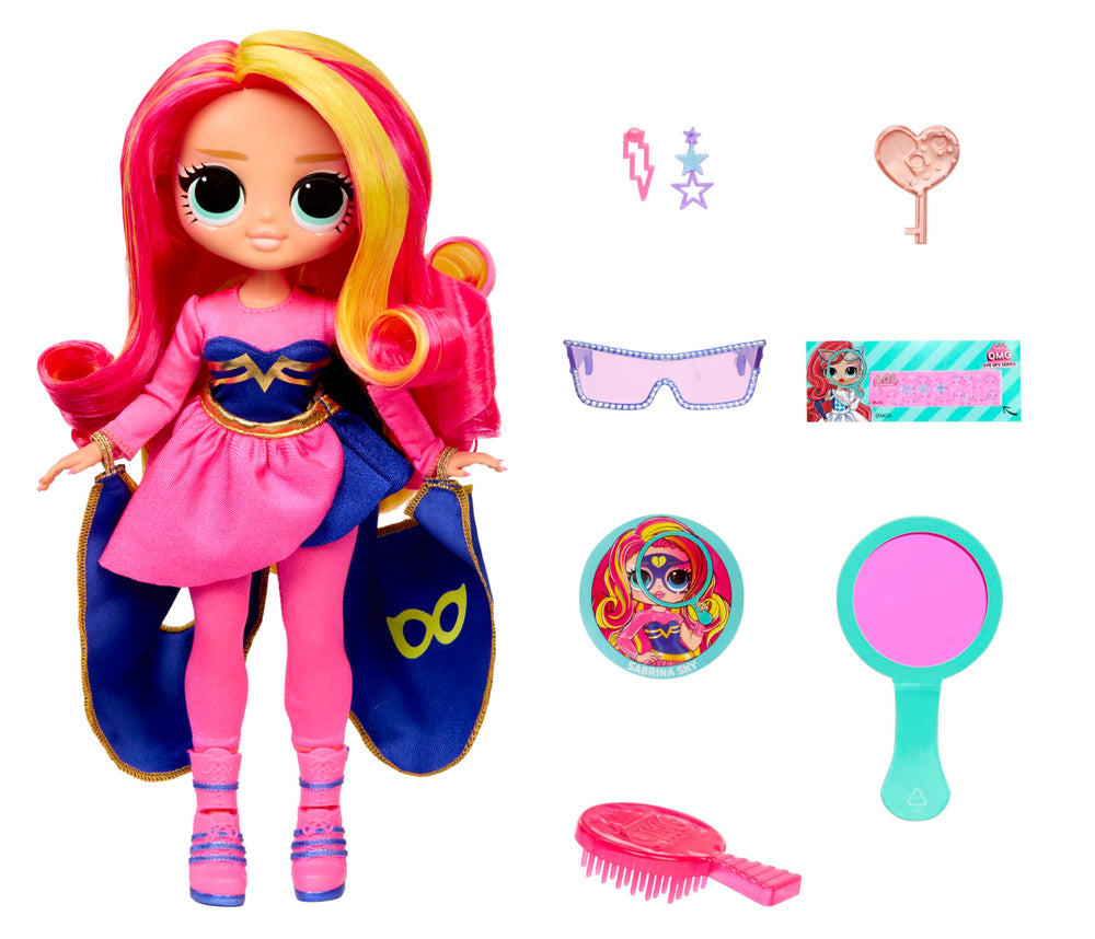 LOL Surprise! OMG Eye Spy 4 styles showcased for imaginative styling inspiration.
