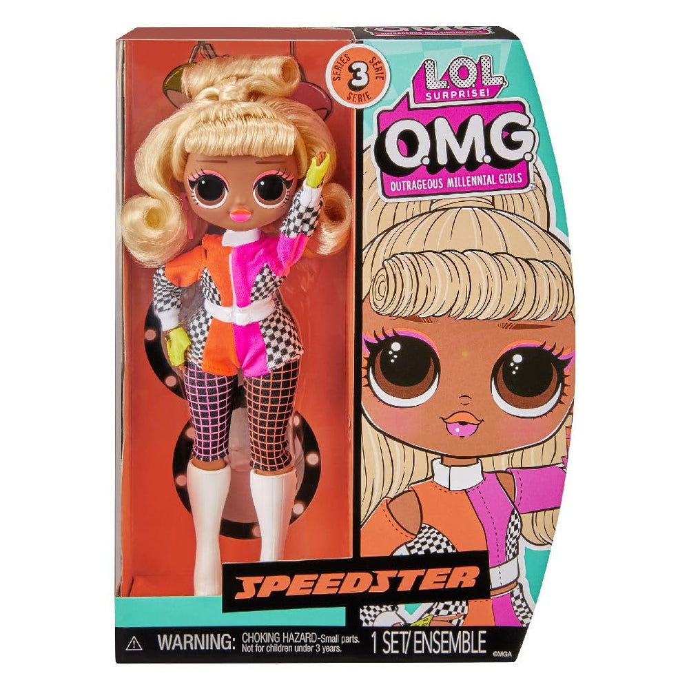 LOL Surprise OMG Speedster collection includes Cosmic Nova and Groovy Babe