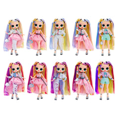 L.O.L. Surprise! OMG Sunshine Color Change Bubblegum DJ highly poseable for play