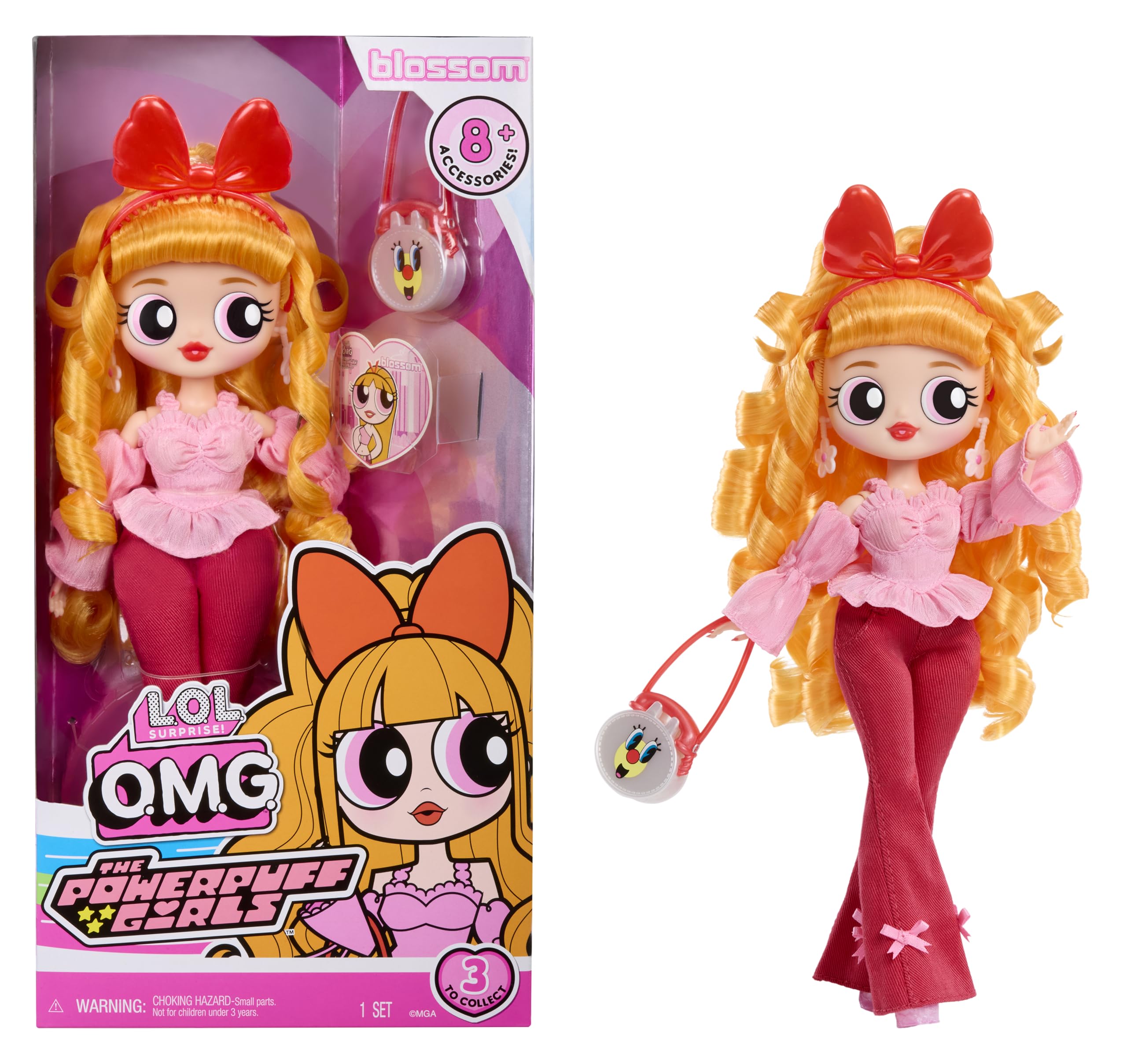 L.O.L. Surprise Blossom doll with poseable joints for dynamic play