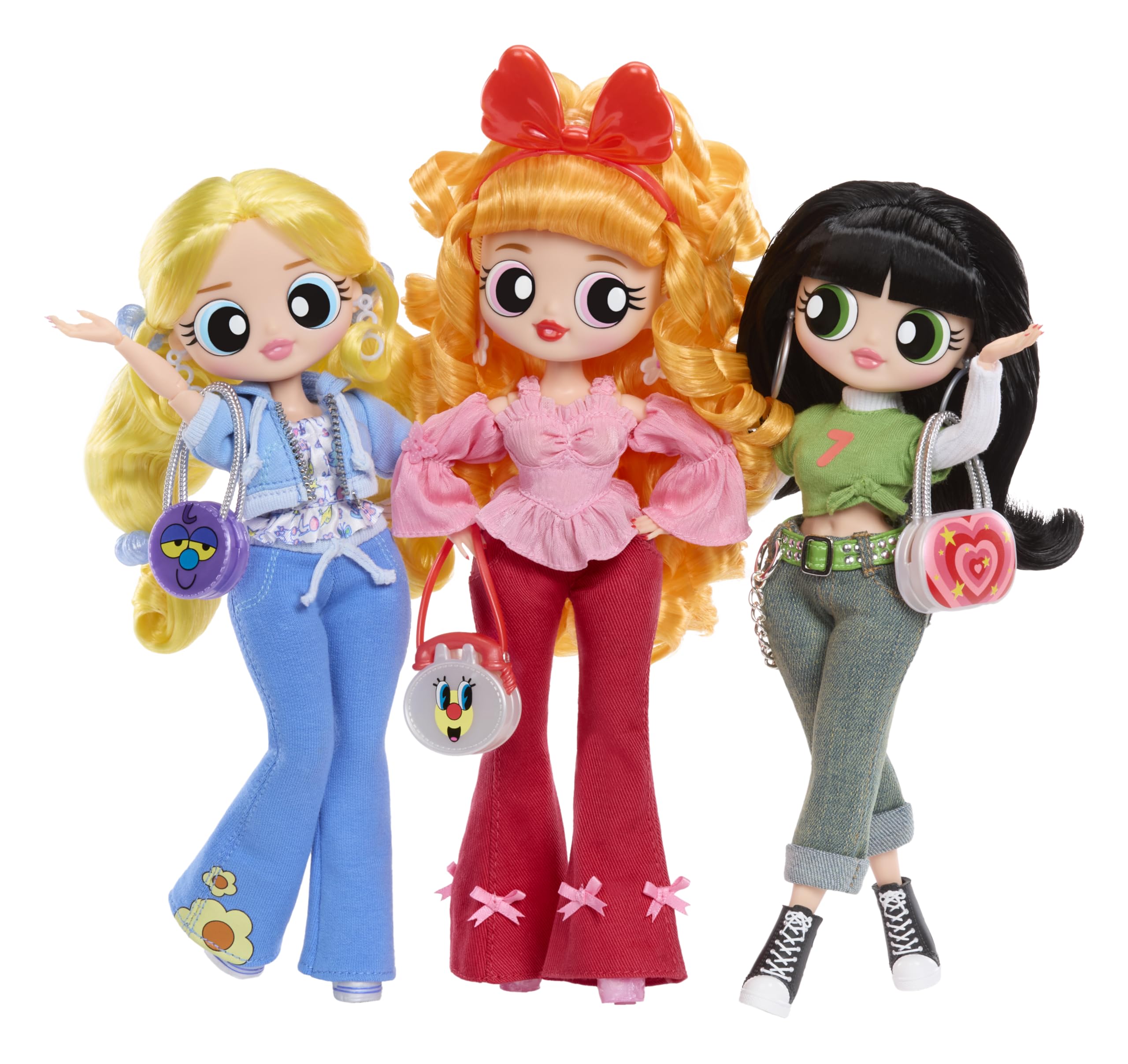 L.O.L. Surprise Powerpuff dolls with cute accessories for creative playtime
