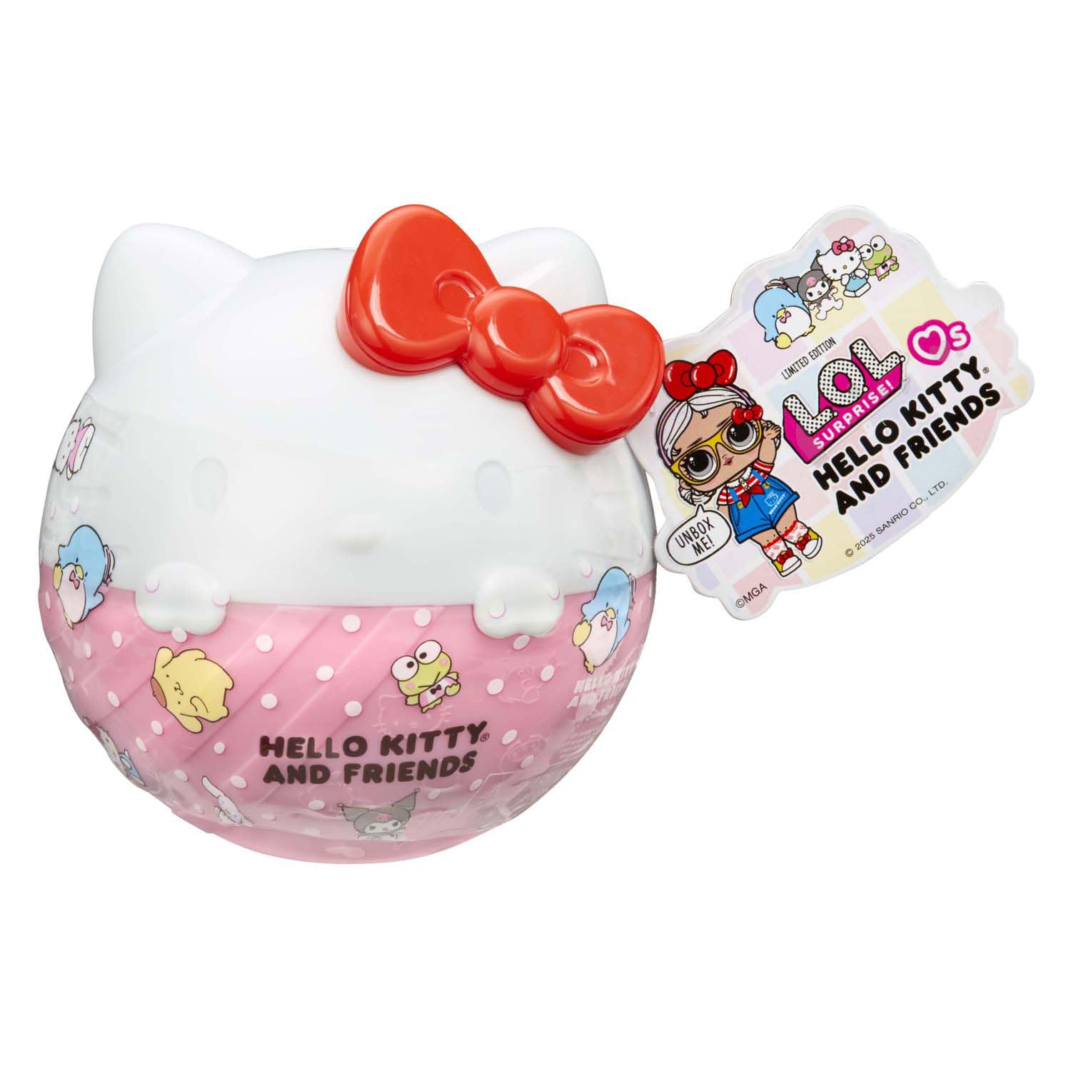 LOL Surprise Hello Kitty sticker sheet for customization and memories