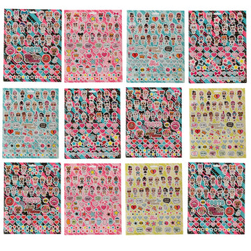 LOL Surprise travel craft stickers spark creativity during trips and commutes.