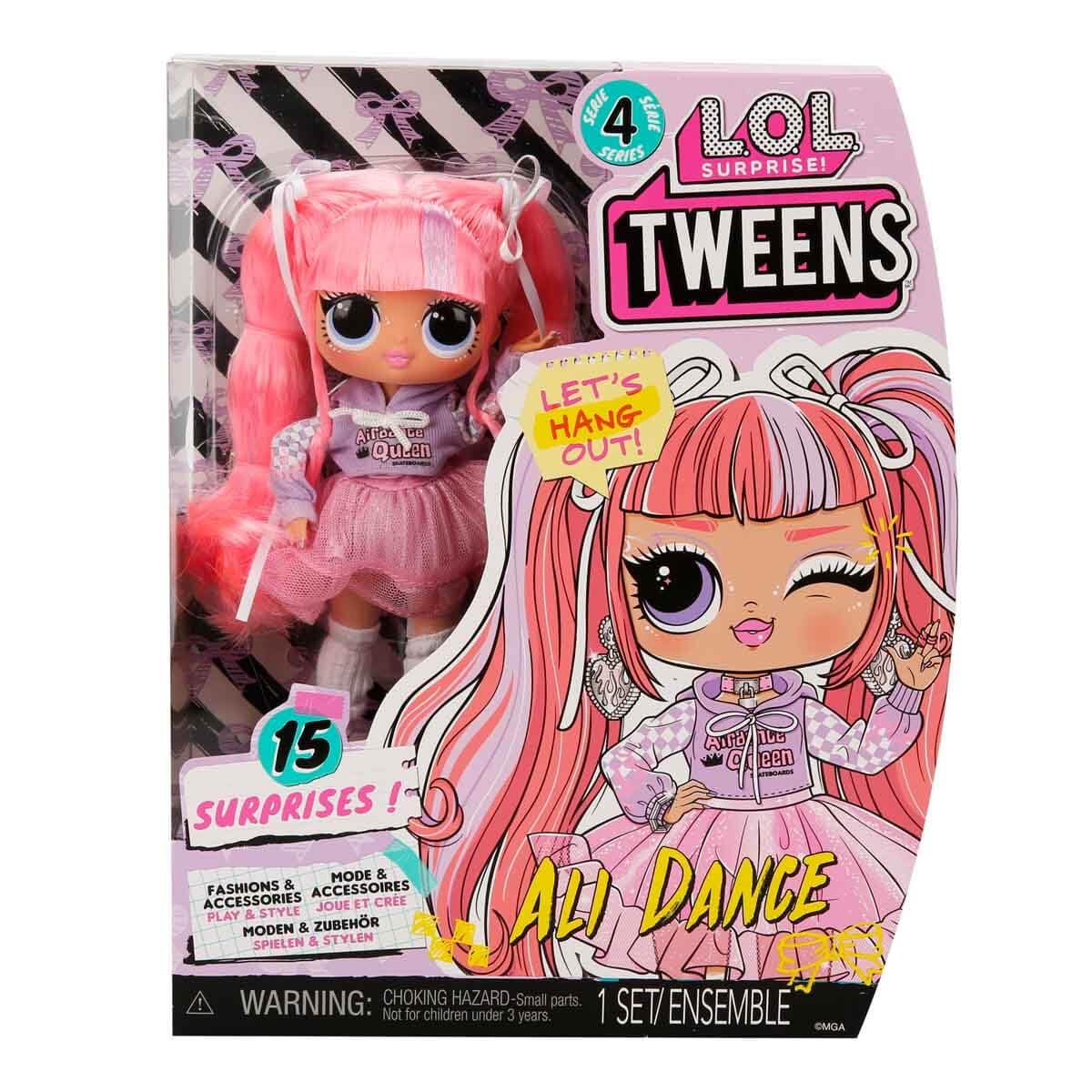 L.O.L. Surprise! Ali Dance shoes complete the look for dynamic outfit styling.