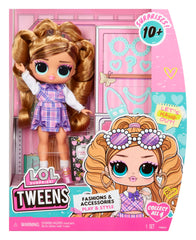 LOL Surprise Tweens Fancy Gurl unbox reveal and fashion doll in box art