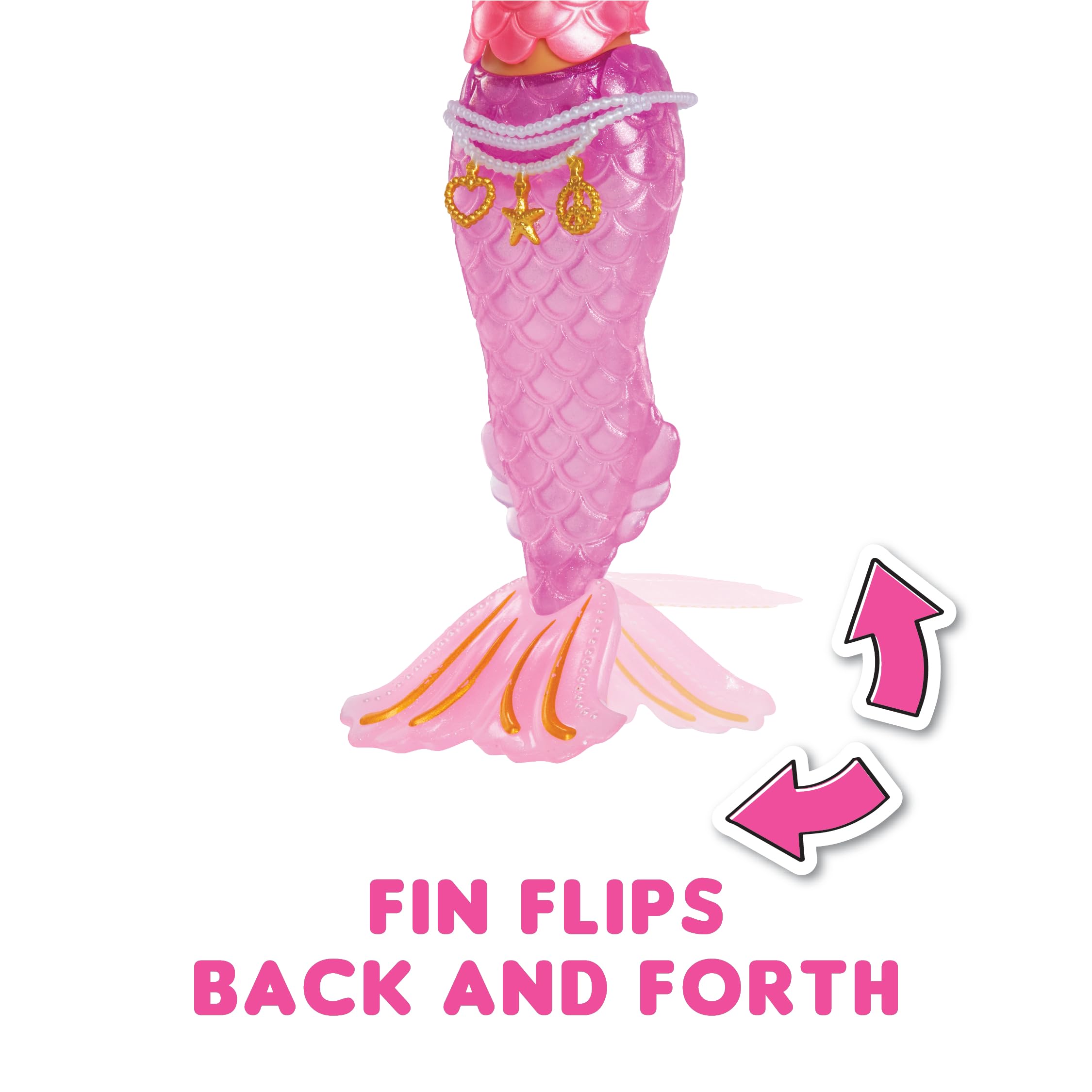 L.O.L. Surprise Tweens Mermaid Cleo Clove poseable doll stands for easy display and play.