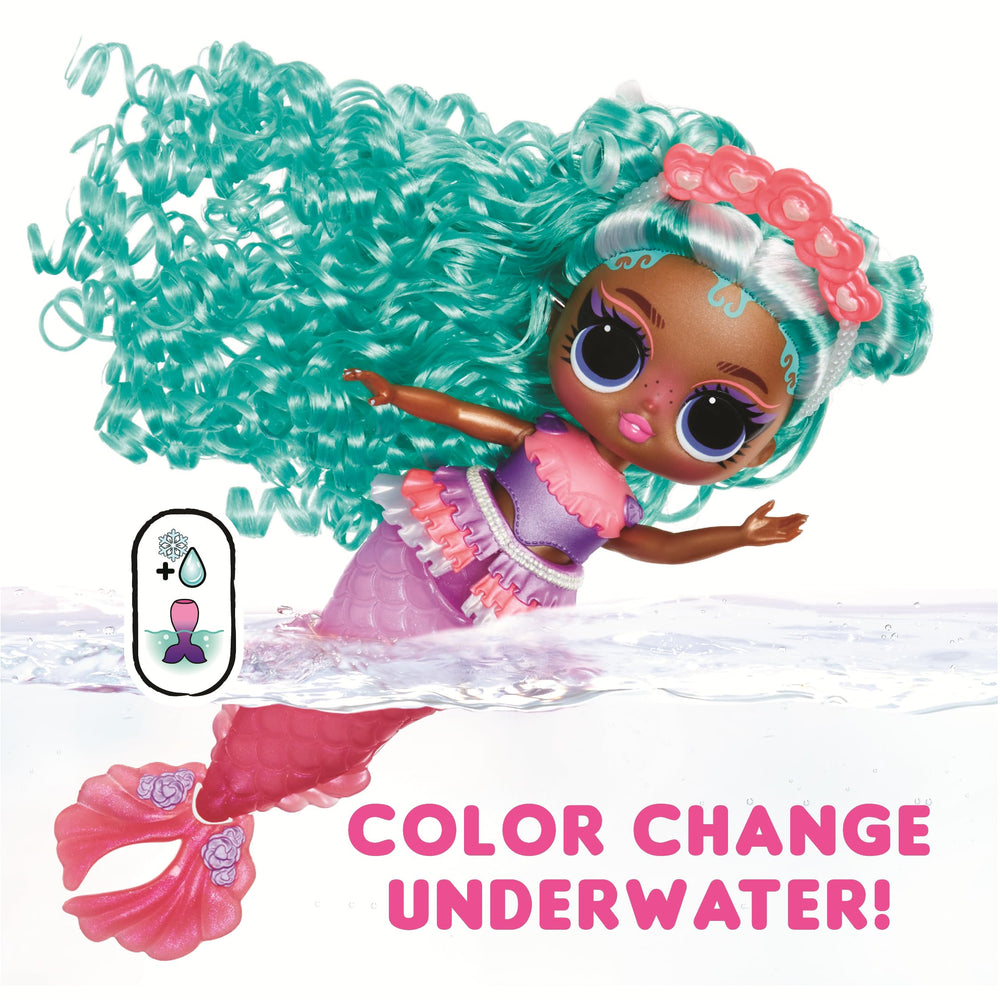 Serena Finn movable fin enables dynamic posing during pretend adventures