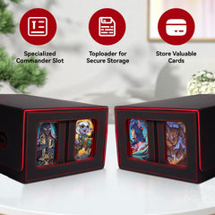 LOLEDS removable dice tray keeps game pieces handy during play
