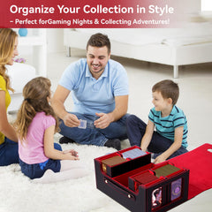 LOLEDS interior with dividers for organized card sorting