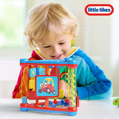 Lollipop Activity Triangle Toy rotating panels to practice fine motor control.