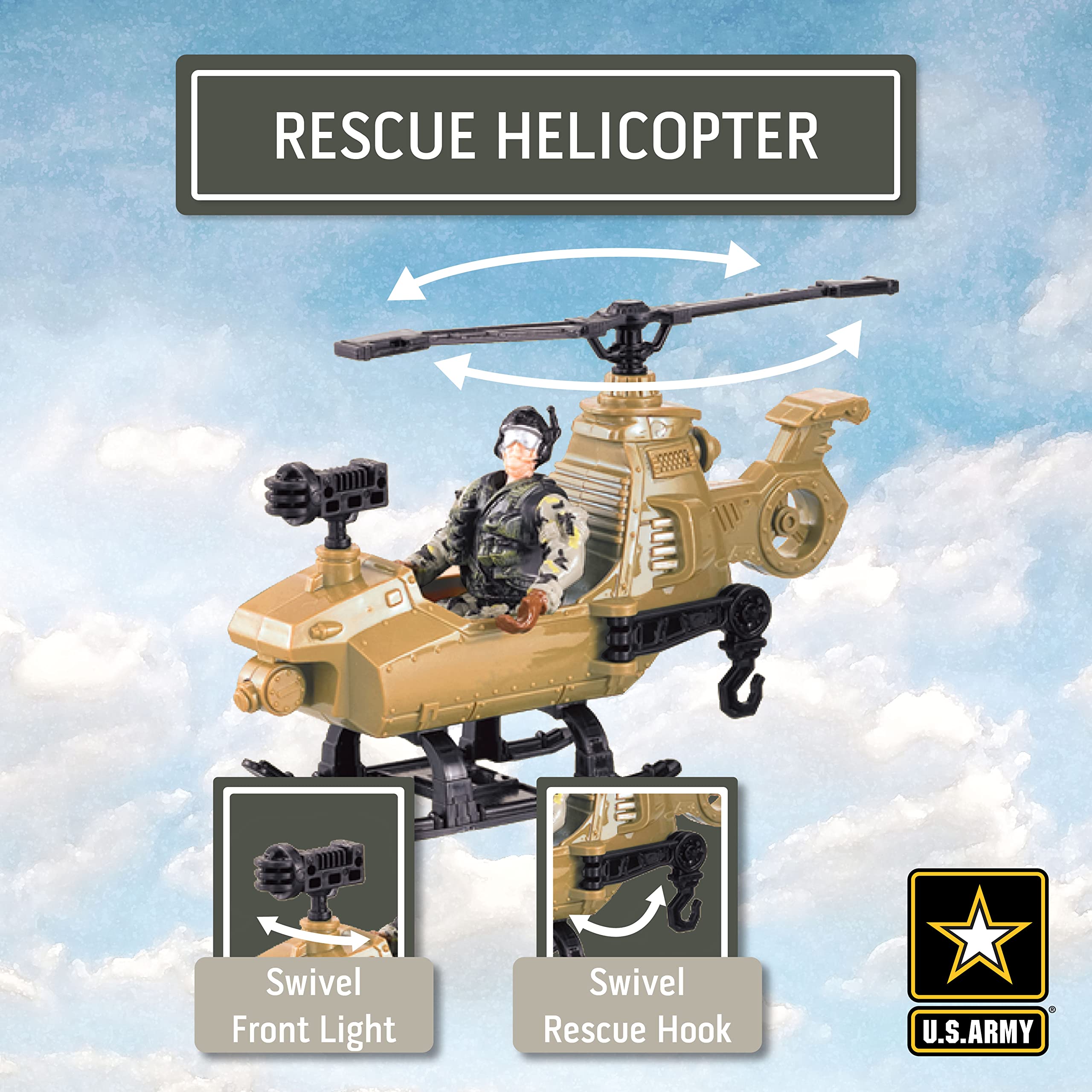 Lollipop army action figure poseable for versatile missions