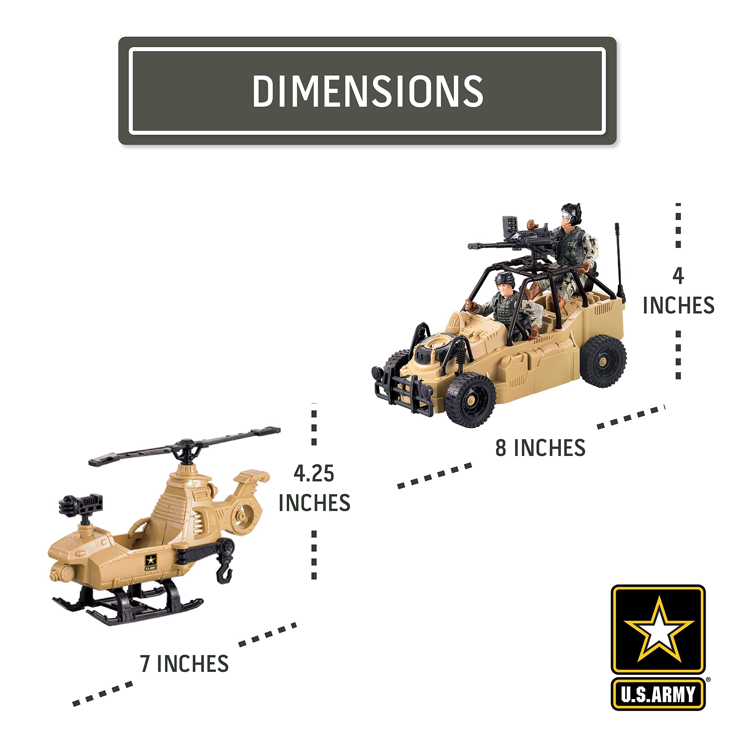 Lollipop army guns and accessories for authentic scenarios